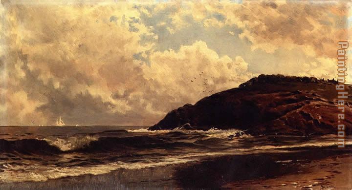 Seascape Coast of Maine painting - Alfred Thompson Bricher Seascape Coast of Maine art painting